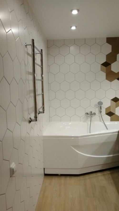 Ремонт моих ванной комнаты с санузлом. 01