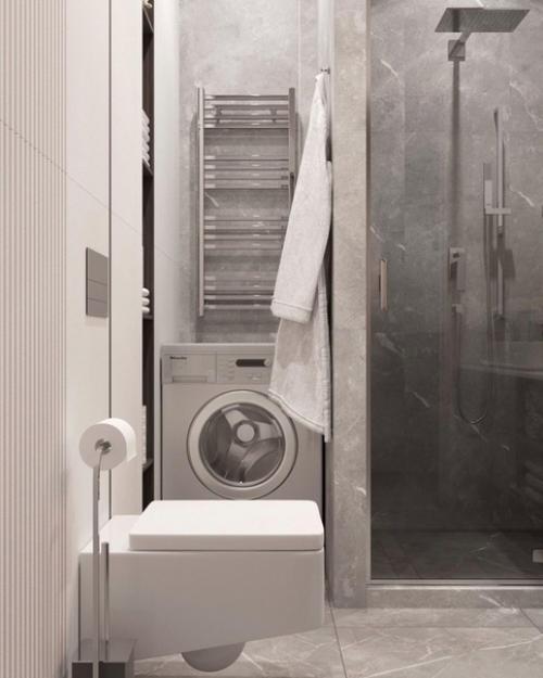 Стильный дизайн - проект санузла.