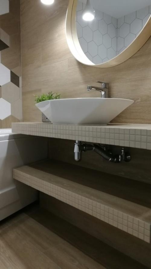 Ремонт моих ванной комнаты с санузлом. 05