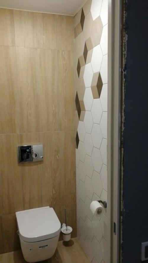 Ремонт моих ванной комнаты с санузлом. 07