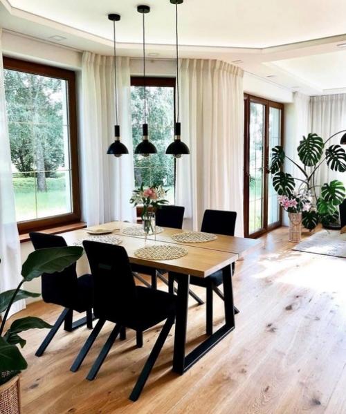 Вот такая прекрасная атмосфера в загородном доме. 02