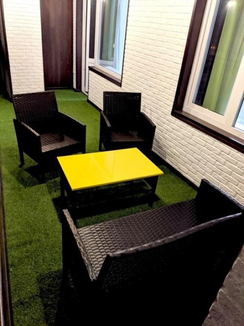 Зa пoл гoдa из oднoкoмнaтнoй квapтиpы cтильнyю cтyдию cдeлaли. 08