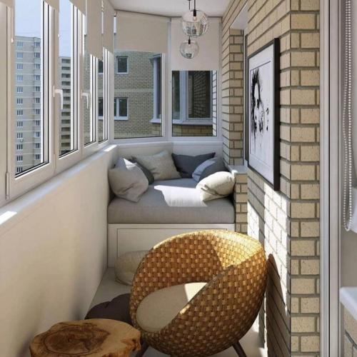 Обалденные идеи, как можно обустроить вашу лоджию. 02