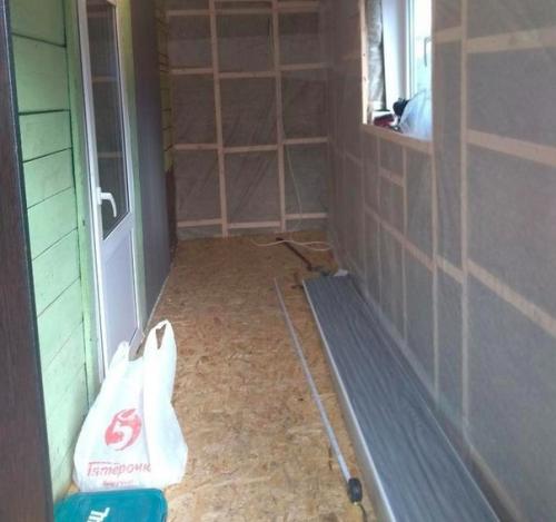 Ремонт прихожки у нас дома. 01