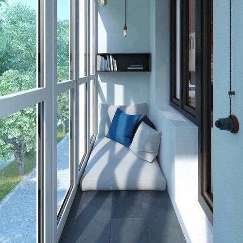 Обалденные идеи, как можно обустроить вашу лоджию. 01