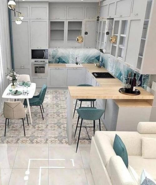 Новый ремонт на нашей кухни.