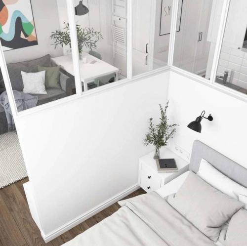 В квартире просторно и светло, акценты зеленого цвета добавляют ей уют и свежесть. 04