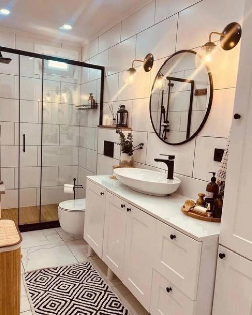 Современные ванные комнаты - это пространство, которое можно украсить и сделать уютным. 02