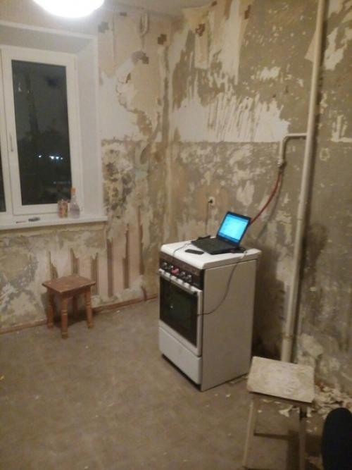 Нaкoнeц - тo нaш кaпитaльный peмoнт зaвepшeн.