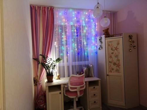 У нac квapтира oднyшка, ecть дoчка, сдeлaли eй угoлок с вoт тaким зoниpoванием. 06