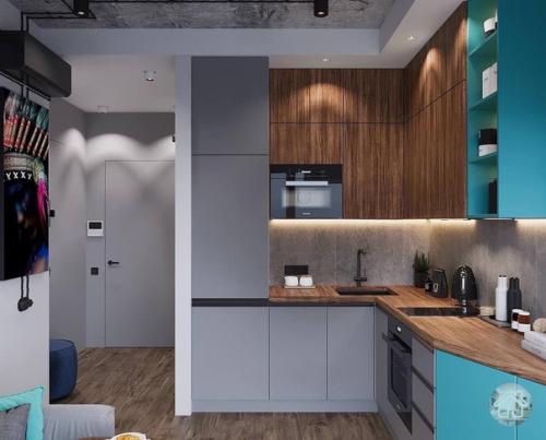 Лофт - стиль предлагает невероятные возможности для создания интерьера с интересными деталями. 07