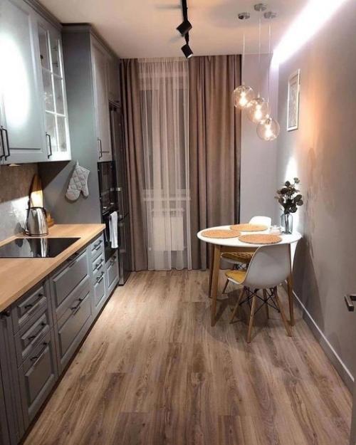 Наша кухня была преображена своими руками!