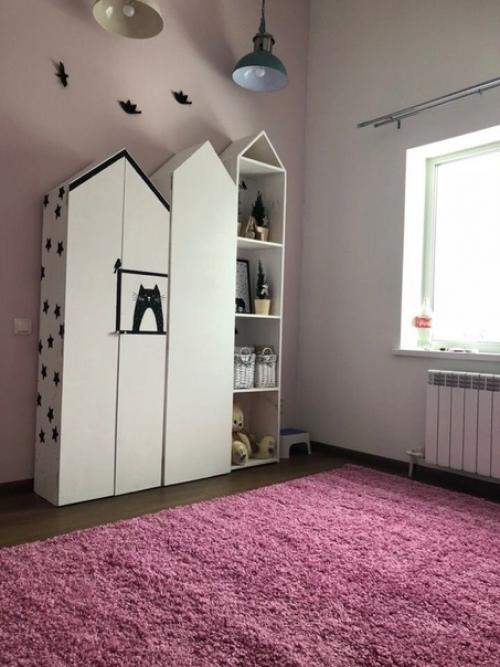 Всю жизнь мечтала о спальне в мансарде, но уступила место для доченьки. 03