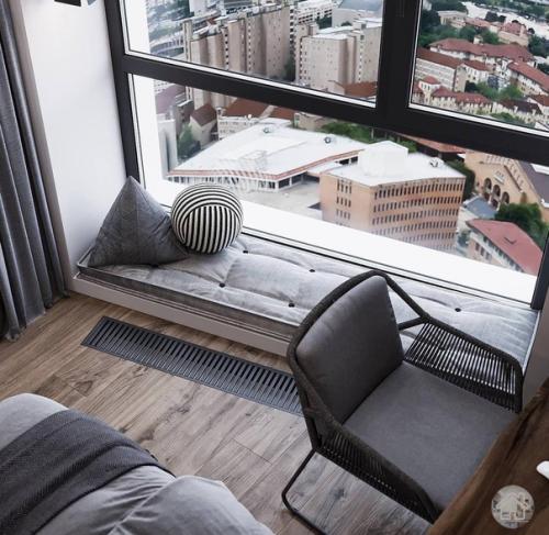 Лофт - стиль предлагает невероятные возможности для создания интерьера с интересными деталями. 05