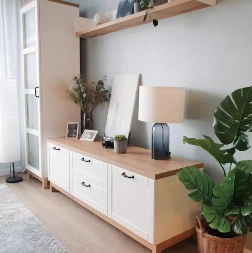 Эта квартира прекрасно оформлена в умело сочетающихся тонах спокойных цветов. 04