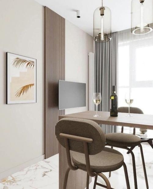 Эта прекрасная однушка с атмосферой уюта и гармонии. 03