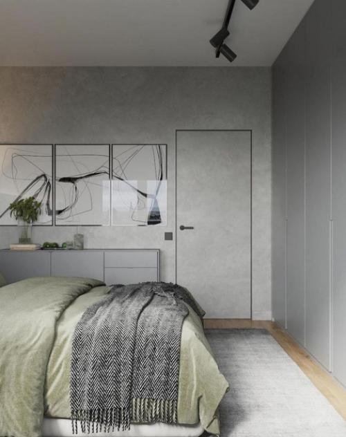 Оформляя спальную, следует обратить внимание на каждый элемент. 02