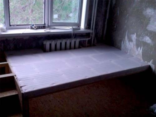 Кухня на даче.  До и после. 03