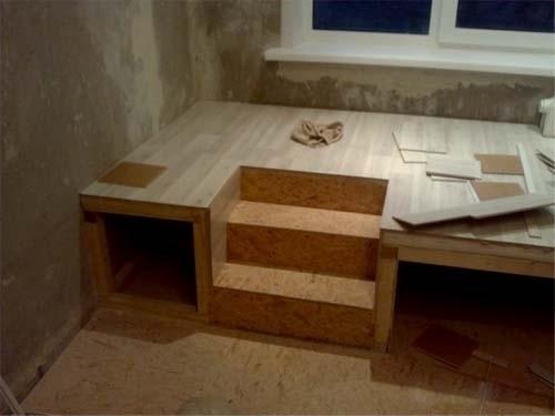 Кухня на даче.  До и после. 06