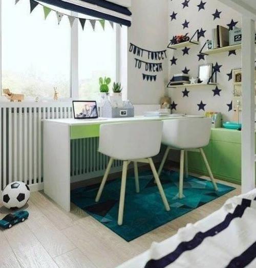Добавление зеленых акцентов в оформление детской комнаты - это супер способ, чтобы сделать её яркой, уютной и привлекательной. 04