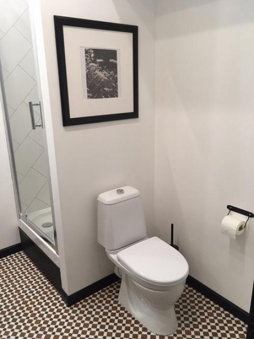 Вот мой санузел, 2 м 2. ремонт сделали по советам опытного дизайнера.