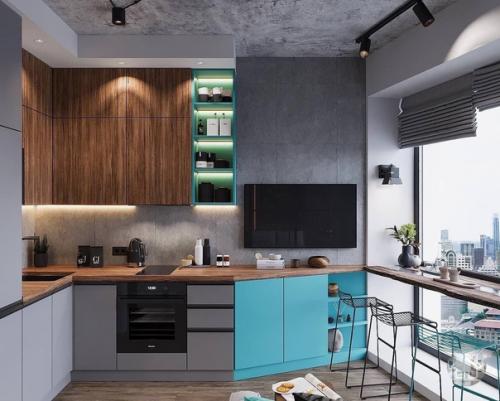 Лофт - стиль предлагает невероятные возможности для создания интерьера с интересными деталями. 04