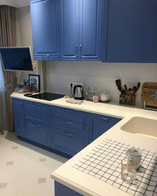 Сделали ремонт на кухне. 03