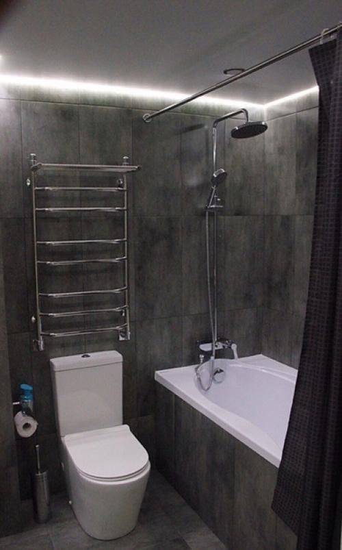 Сделали ремонт в студии для сдачи. 05