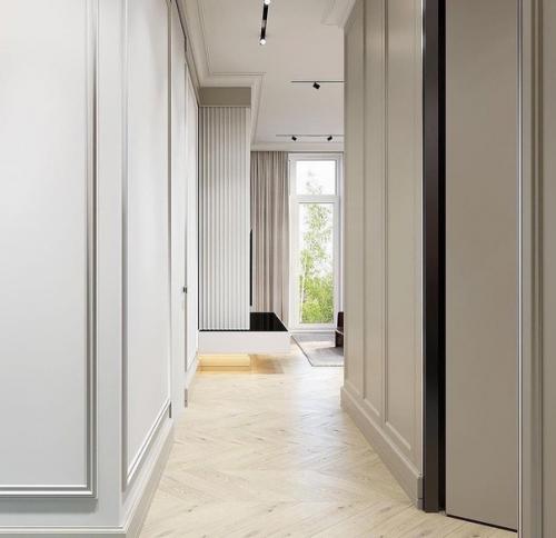 Прихожая - это место, в котором гости оставляют верхнюю одежду, а хозяева квартиры готовятся к выходу на улицу. 03