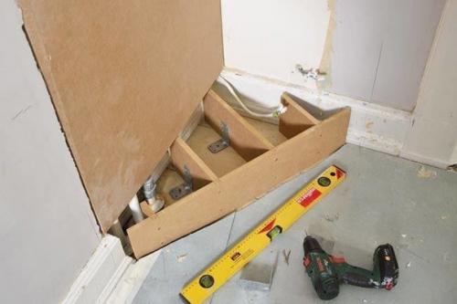 Хочу вам продемонстрировать мой угловой шкафчик, который собирал самостоятельно. 01