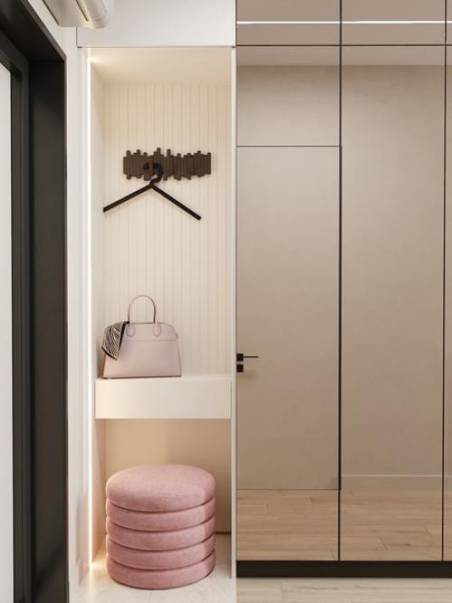 Квартира для молодой девушки в квартале бизнес-класса 27 м 2. 05