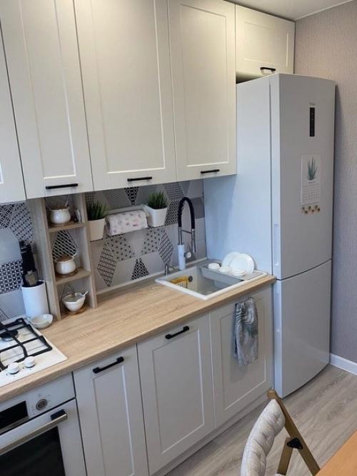 Ищете решение проблемы с газовой трубой, которая мешает работе на кухне? 02