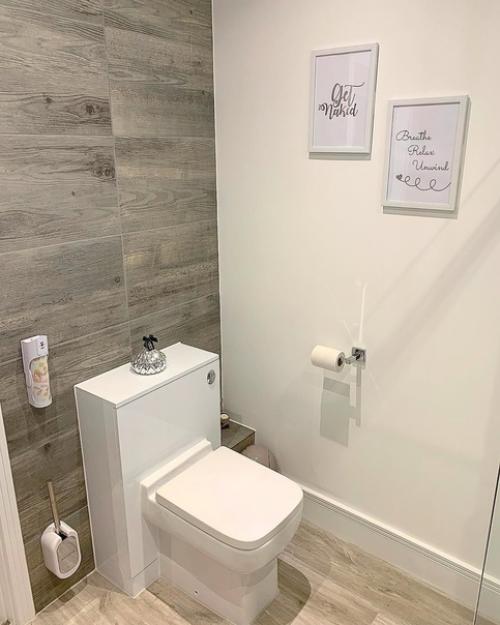 Мы сделали новый ремонт в нашем тесном ванном помещении площадью всего 4 квадратных метра. 01