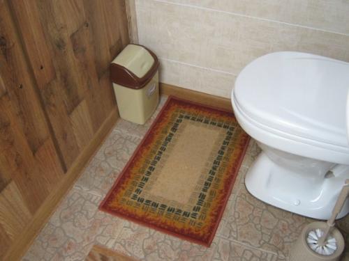 Мужчина показал, как он преобразовал старый туалет на даче во вполне современный туалет, в котором даже есть раковина. 07