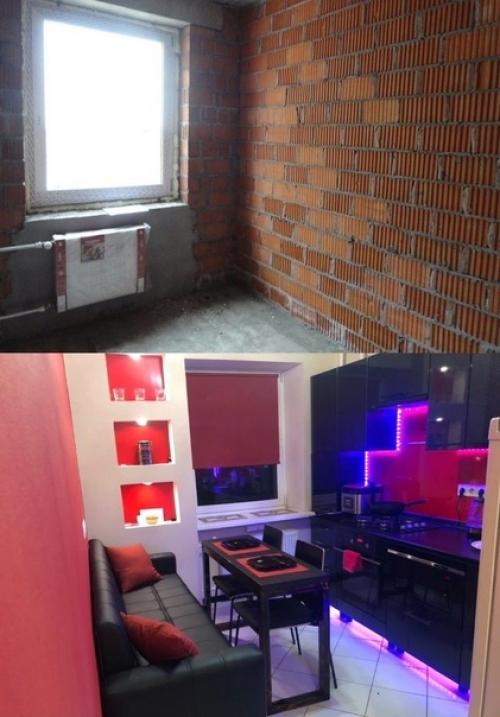 Моя скромная холостяцкая берлога в новостройке. 03