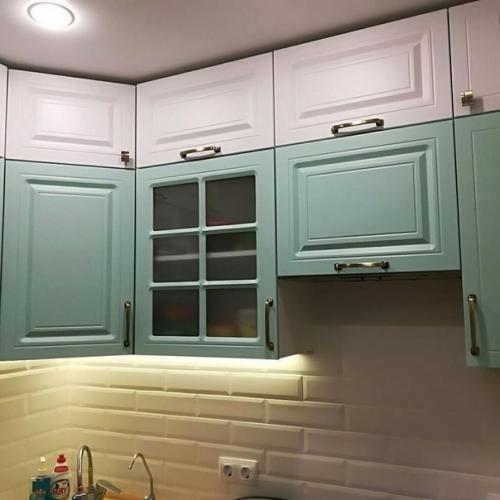 Наш вариант оформления небольшой кухни на 5 кв. 06