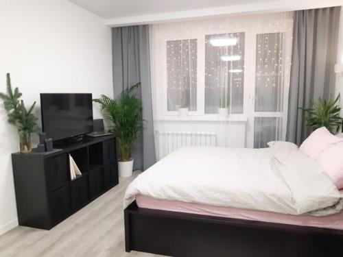 Сейчас в моде отделка квартир в черных с белым тонах. 03