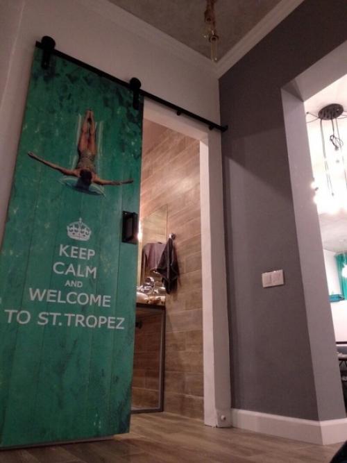 Разработала сама дизайн для нашей квартиры, а муж по тихоньку реализовывал. 01