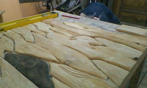 Муж решил сделать своими руками такой необычный фартук на кухню.  