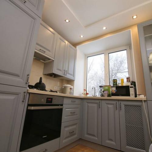 Моя продуманная кухня площадью 5, 5 квадратных метров.