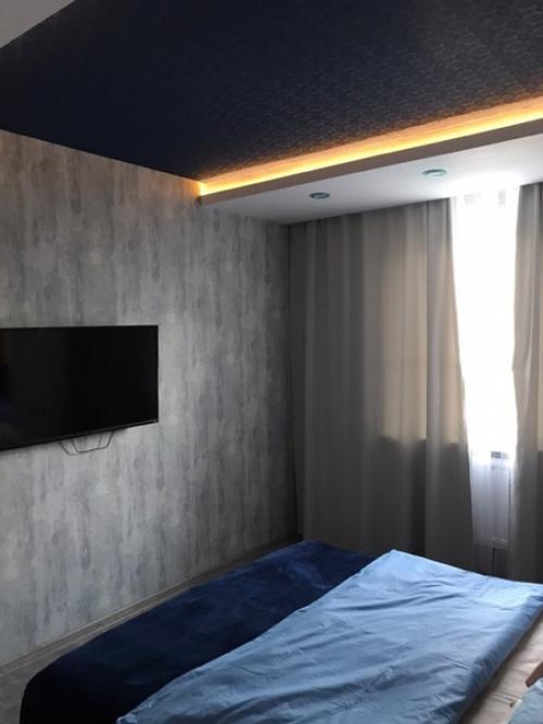 Приобрели вторичку и вот такую спальную комнату мы сделали. 07