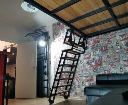 Моя квартира студия, которую оформил в стиле лофт. 07