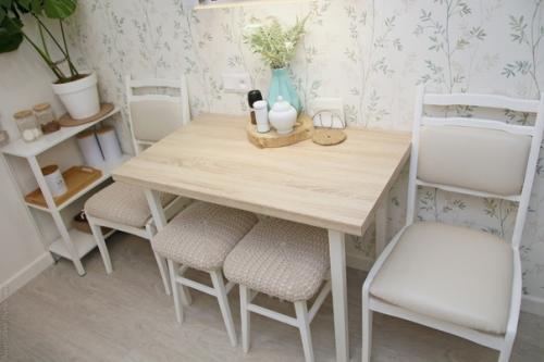 А это моя кухня и так она изменилась после ремонта. 09