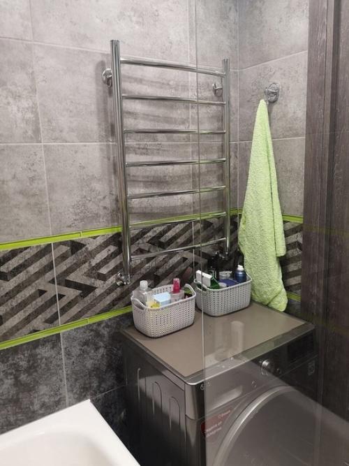 Моя скромная ванная комната с туалетом.