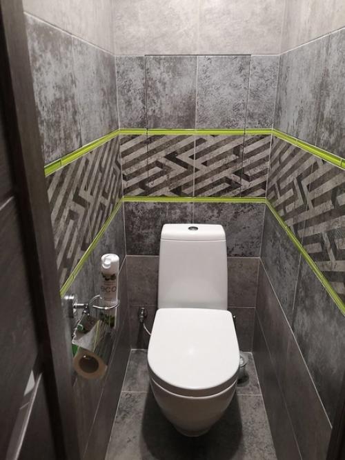 Моя скромная ванная комната с туалетом. 07