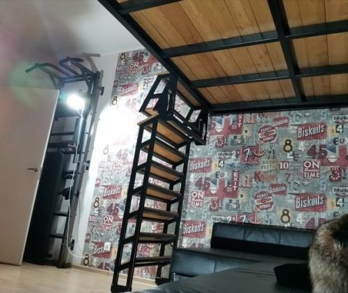 Моя квартира студия, которую оформил в стиле лофт. 08