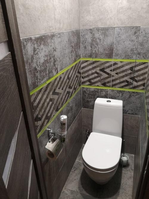 Моя скромная ванная комната с туалетом. 06