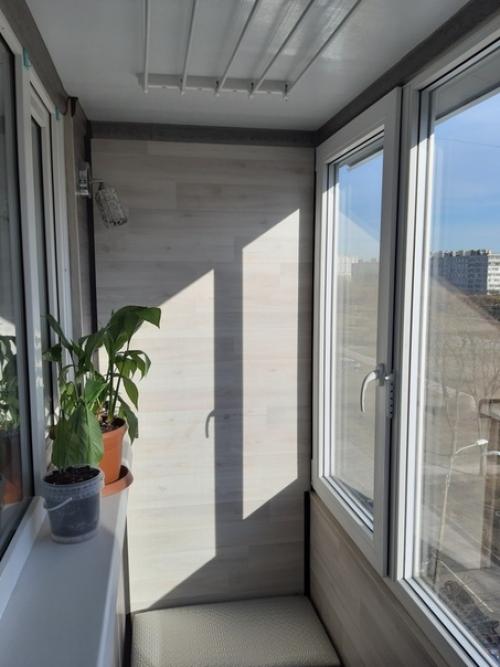 Закончили ремонт на лоджии. 02