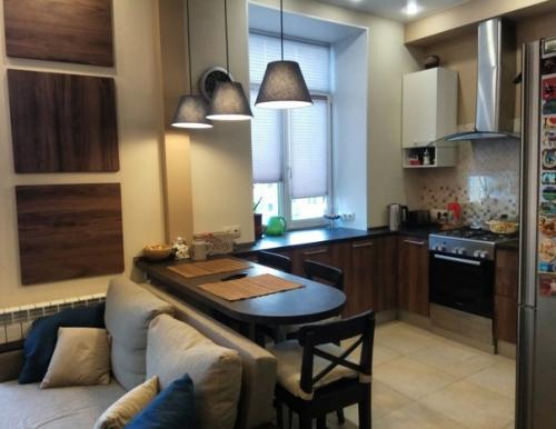 Наше семейное гнездышко, кухня гостинная 25 кв. 02