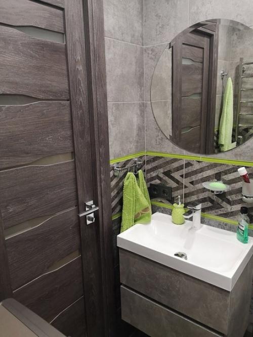 Моя скромная ванная комната с туалетом. 01